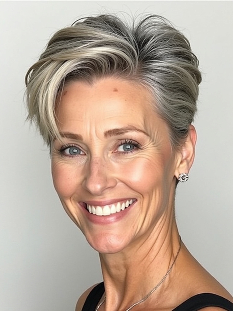 Hairstyles For Thin Hair Fine Over 50: Inverted Bob
