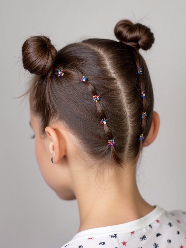 Cute Easy Twisted Half-Updo