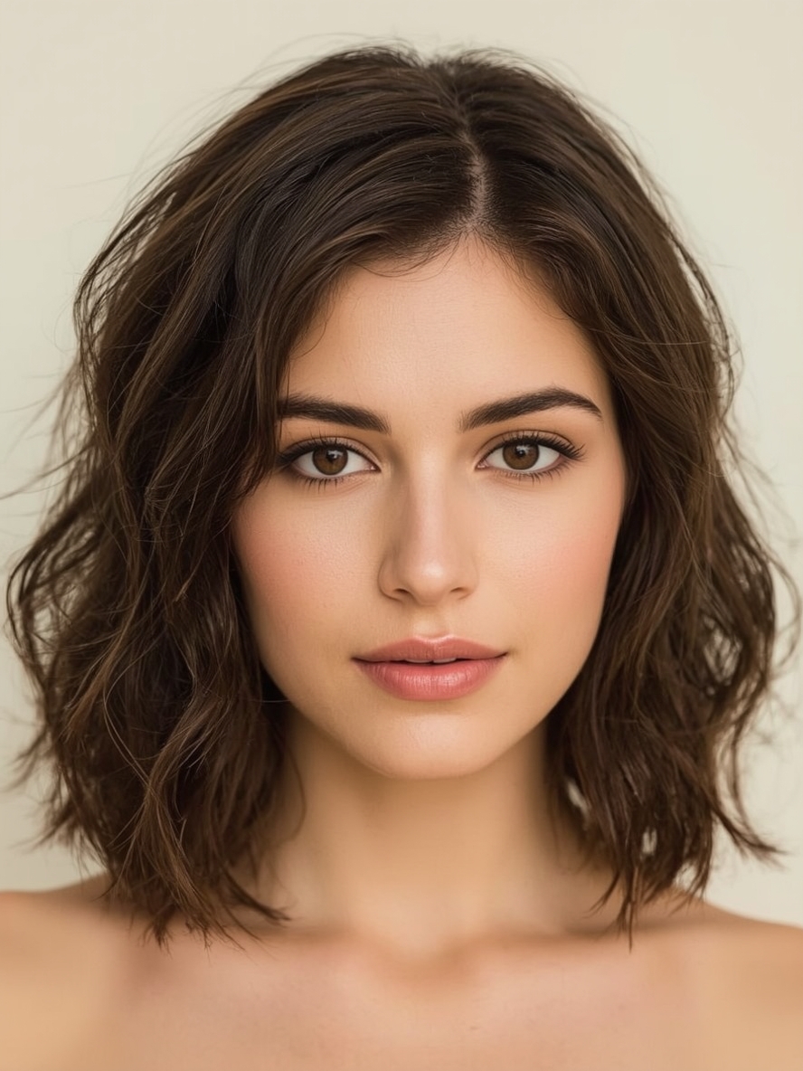 Chin-Length Layered Bob: Short Haircuts For Thin Fine Hair