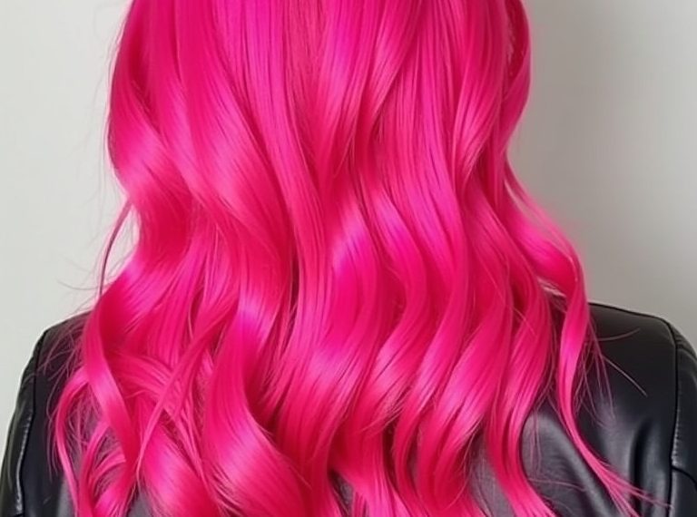 Pink Chunky Highlights: 40 Pink Hair Color Ideas in the Back